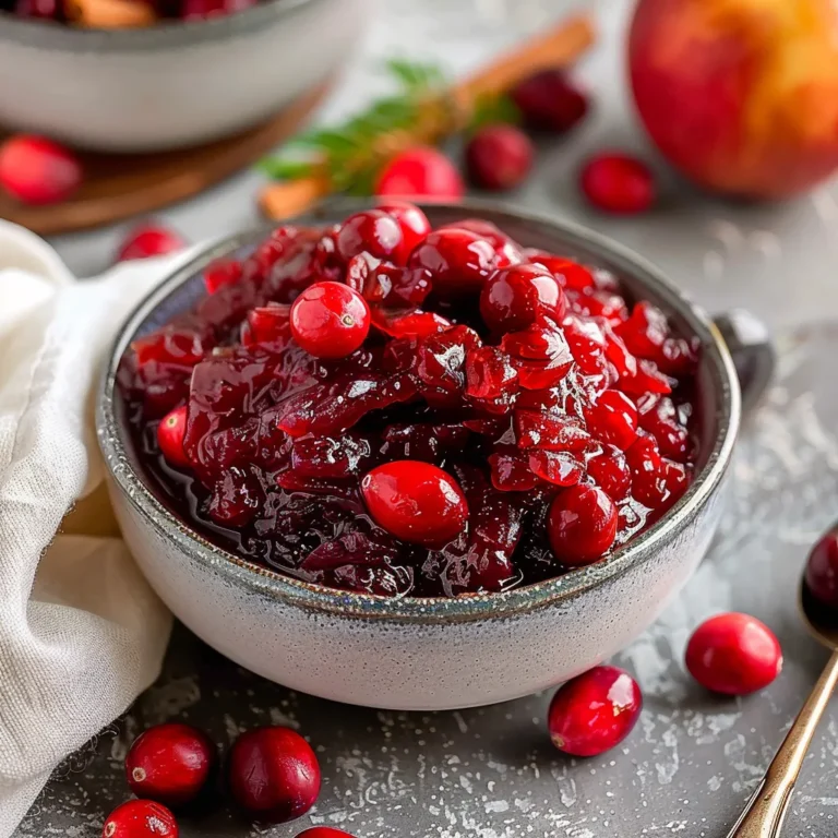 Apple Cranberry Sauce