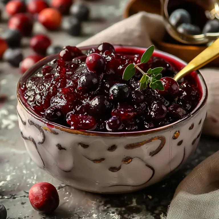 Blueberry Cranberry Sauce