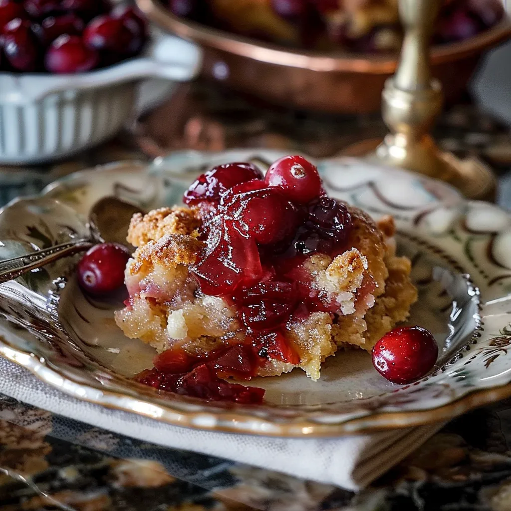 Cranberry Cobbler