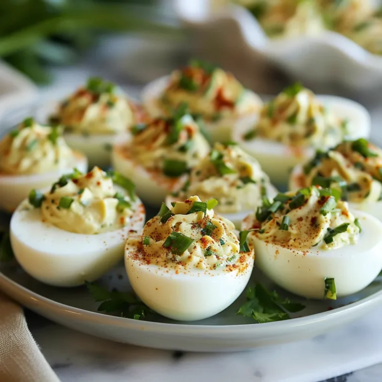 Deviled Eggs with a Twist