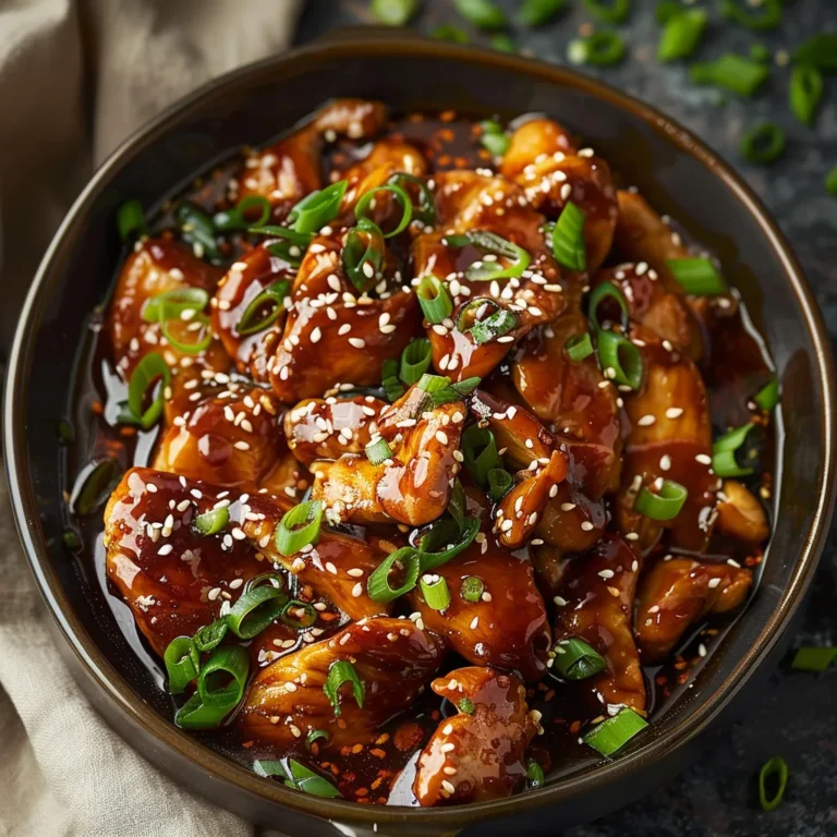 Slow Cooker Honey Sesame Chicken