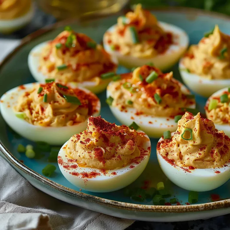 Spicy Bayou Deviled Eggs
