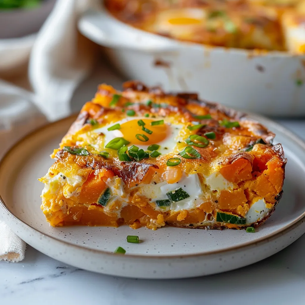 Sweet Potato Egg Casserole