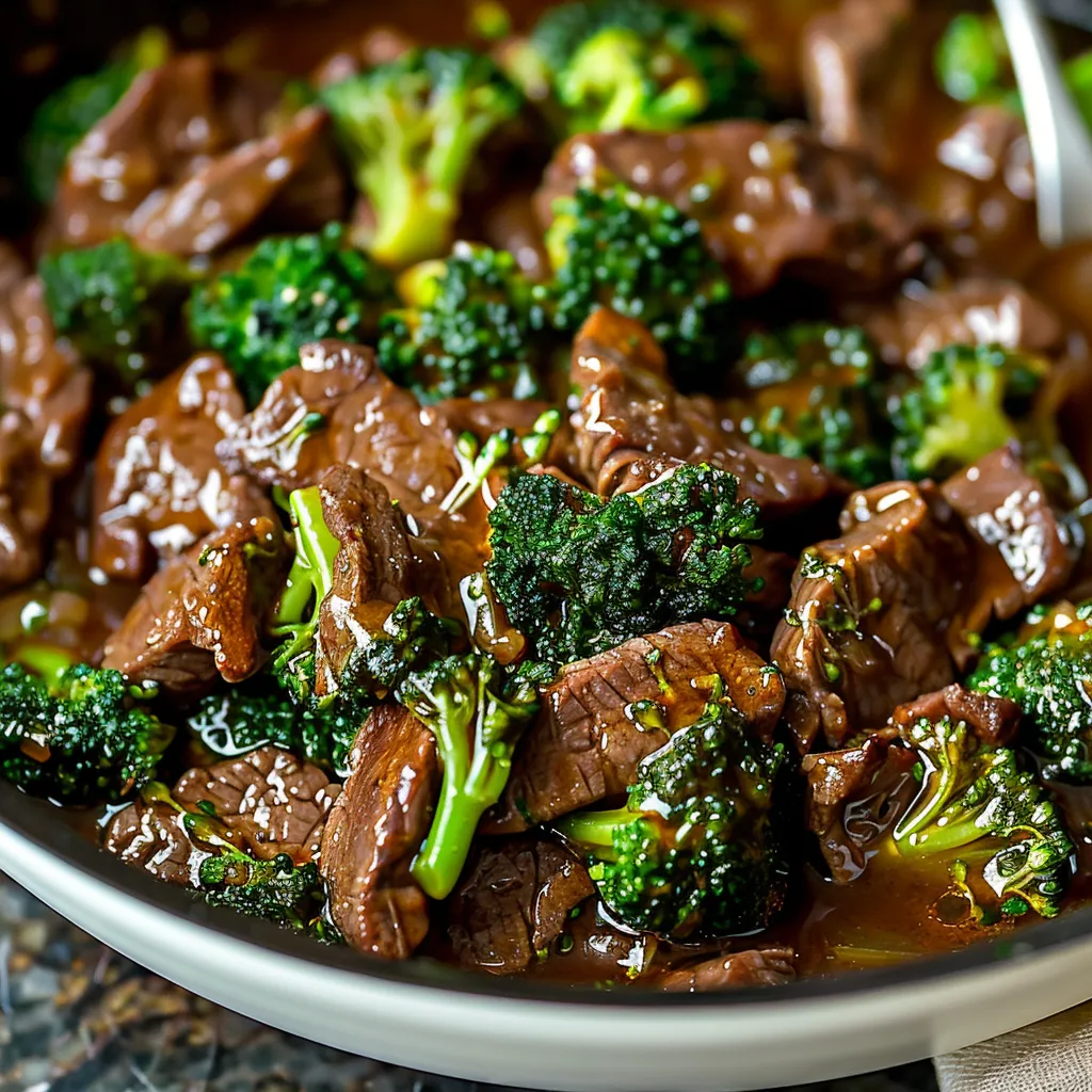 slow cooker beef and broccoli