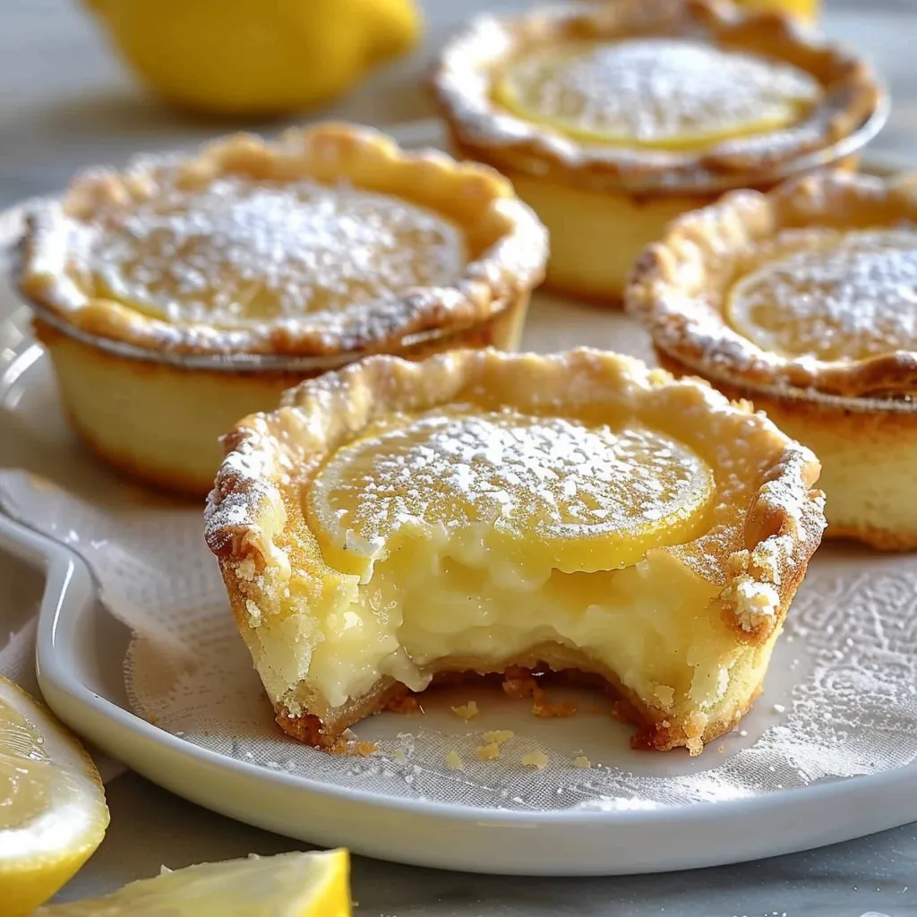 Baby Lemon Impossible Pies