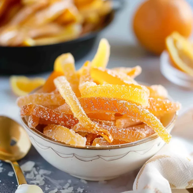 Candied Orange Peel