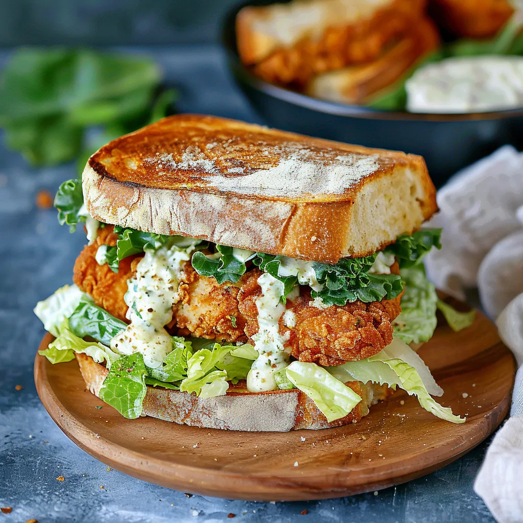 Chicken Caesar Sandwich