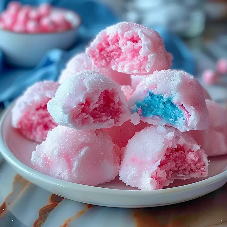 Cotton Candy Cloud Bites