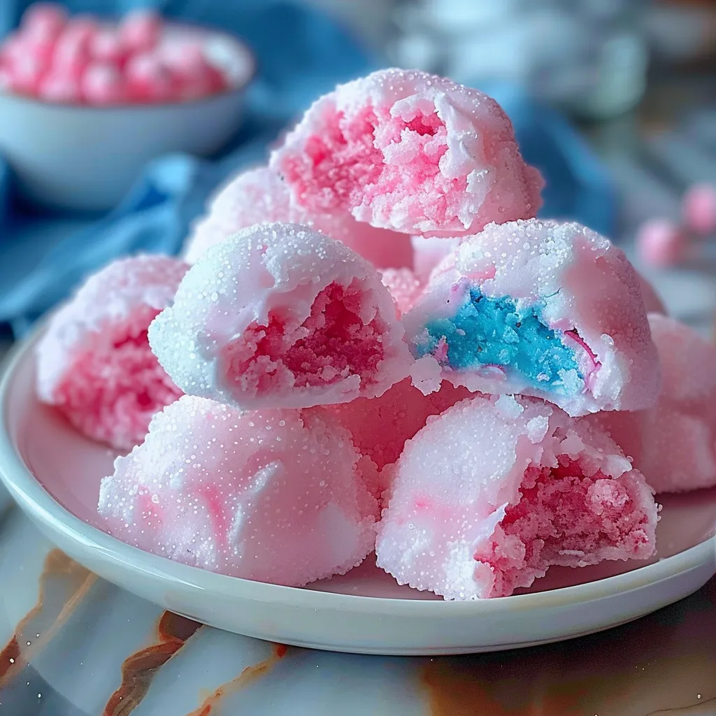 Cotton Candy Cloud Bites
