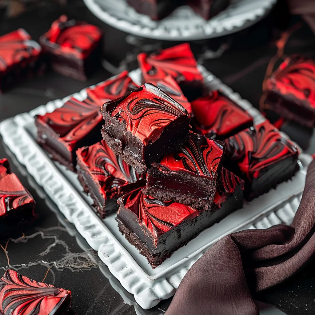 Homemade Vampire Fudge