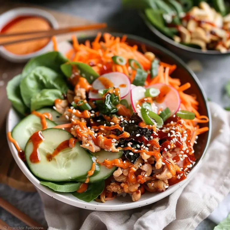 Korean-Inspired Vegan Bibimbap Bowl