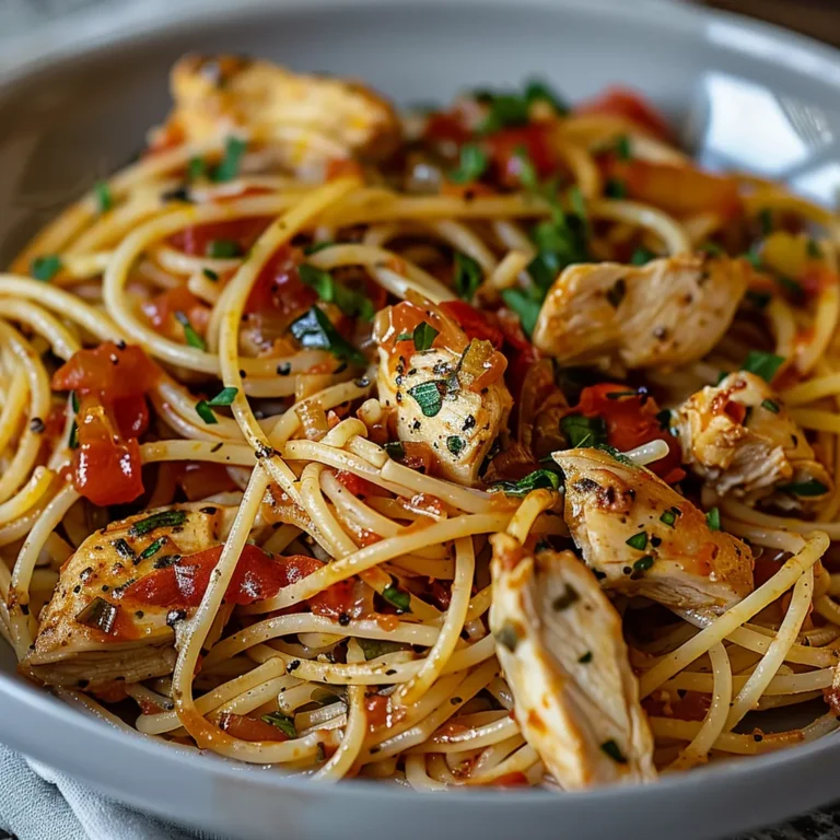 Monterey Chicken Spaghetti