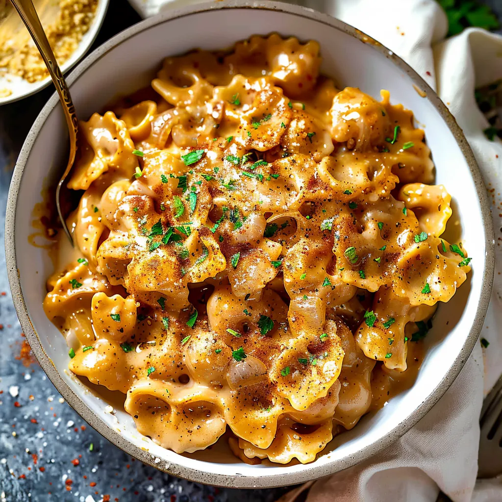 ONE POT FRENCH ONION PASTA