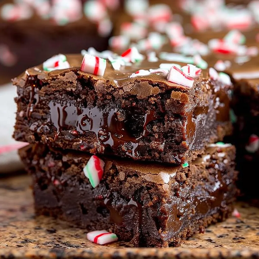 Peppermint Brownies