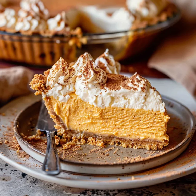 Pumpkin Mousse Pie