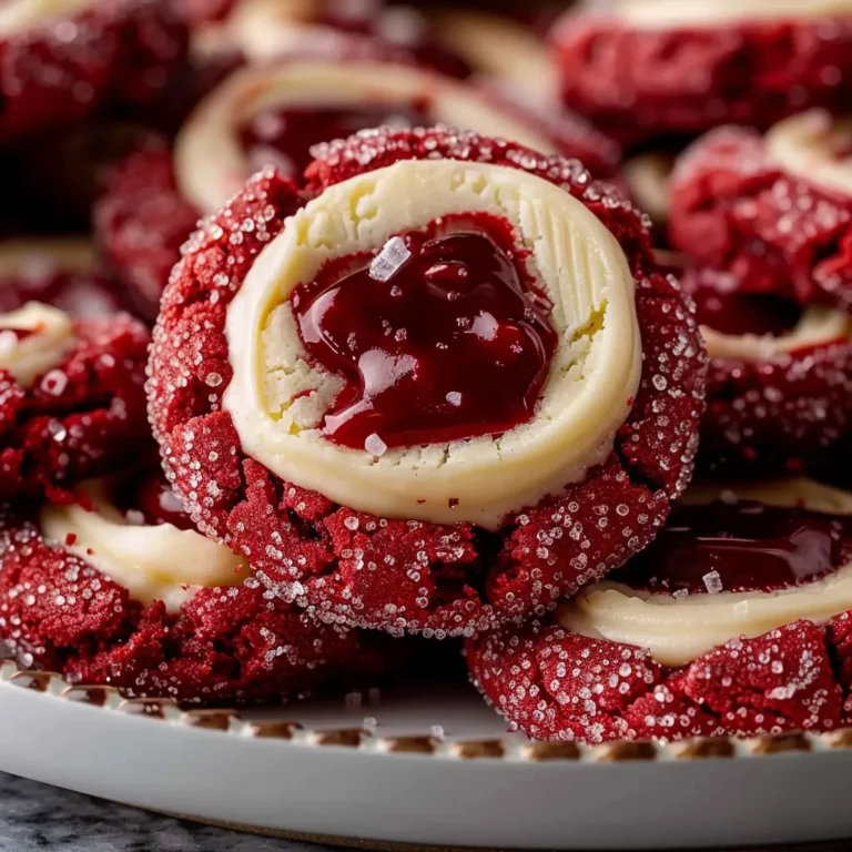 Red Velvet Cream Cheese Cookies