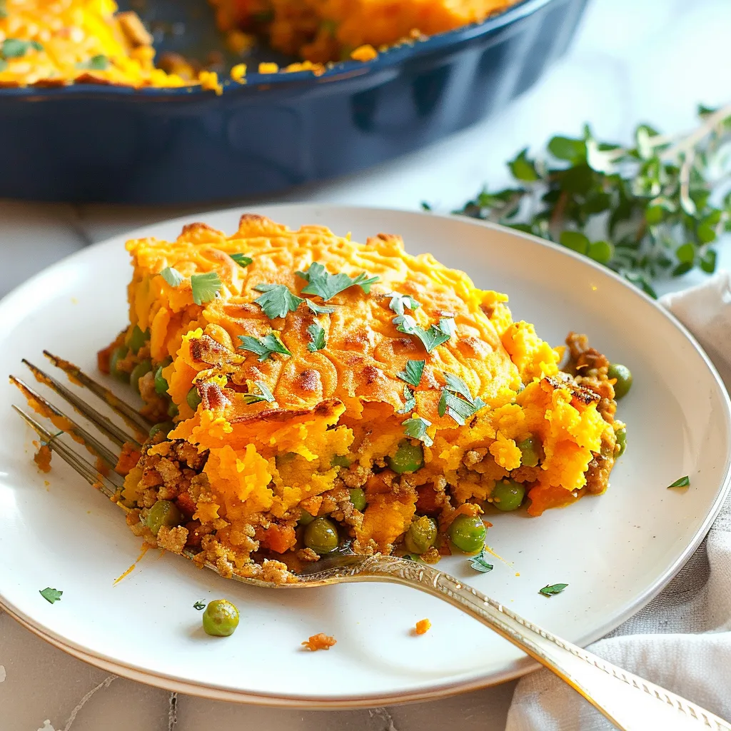 Turkey Sweet Potato Shepherd's Pie