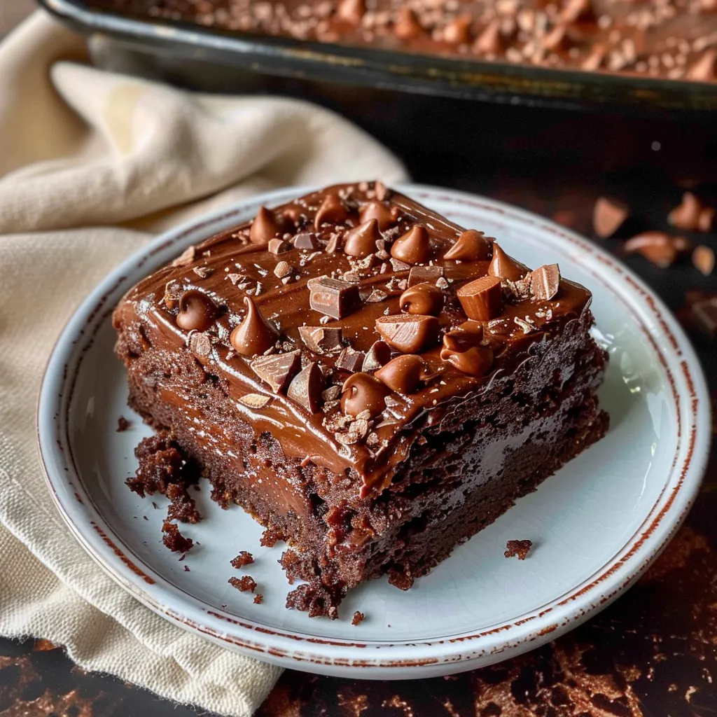 Vegan Spiced Chocolate Zucchini Coffee Cake