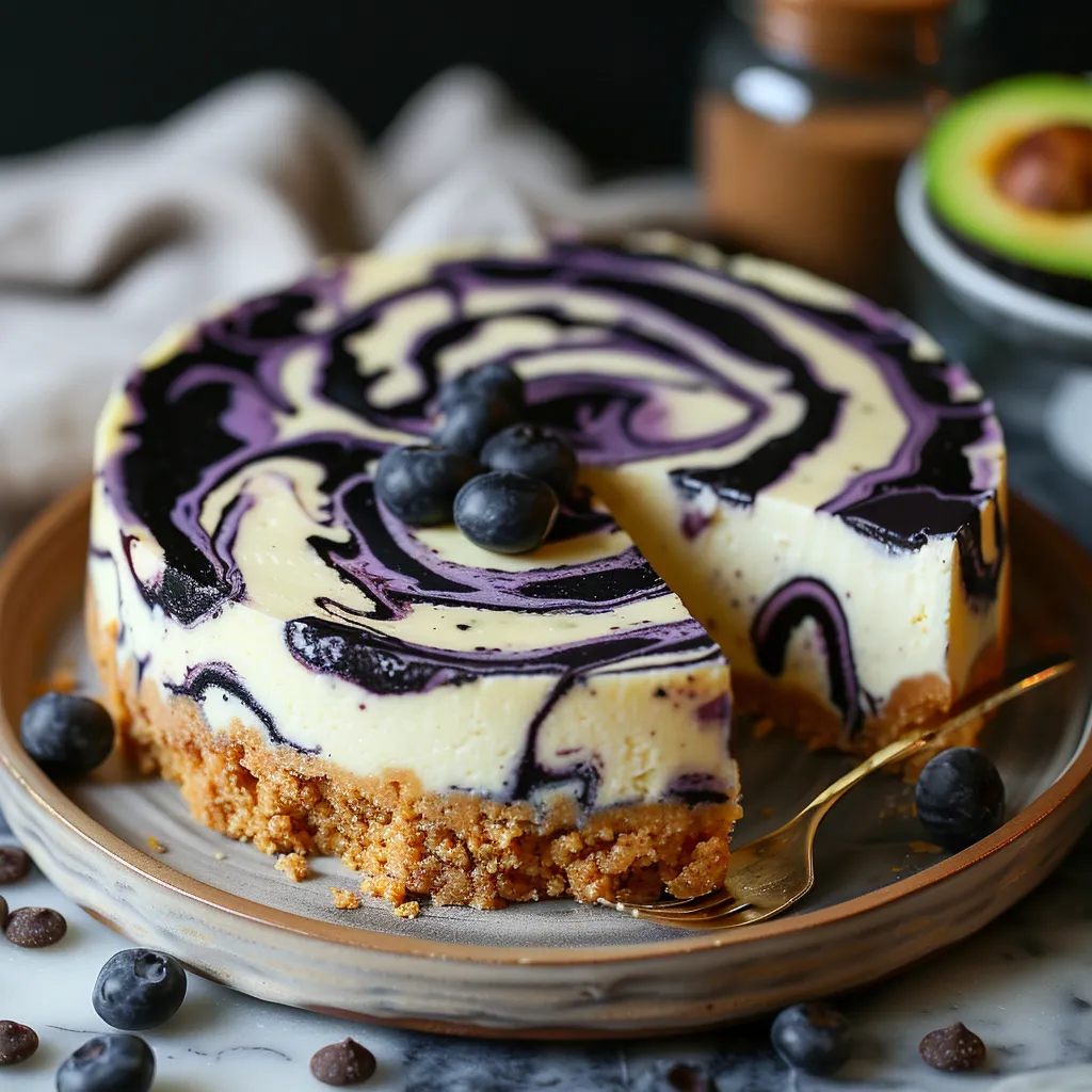 WITCHES’ BREW SWIRL CHEESECAKE