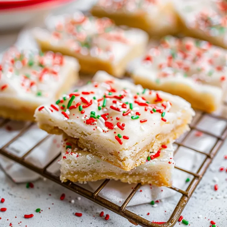 christmas sugar cookie bars