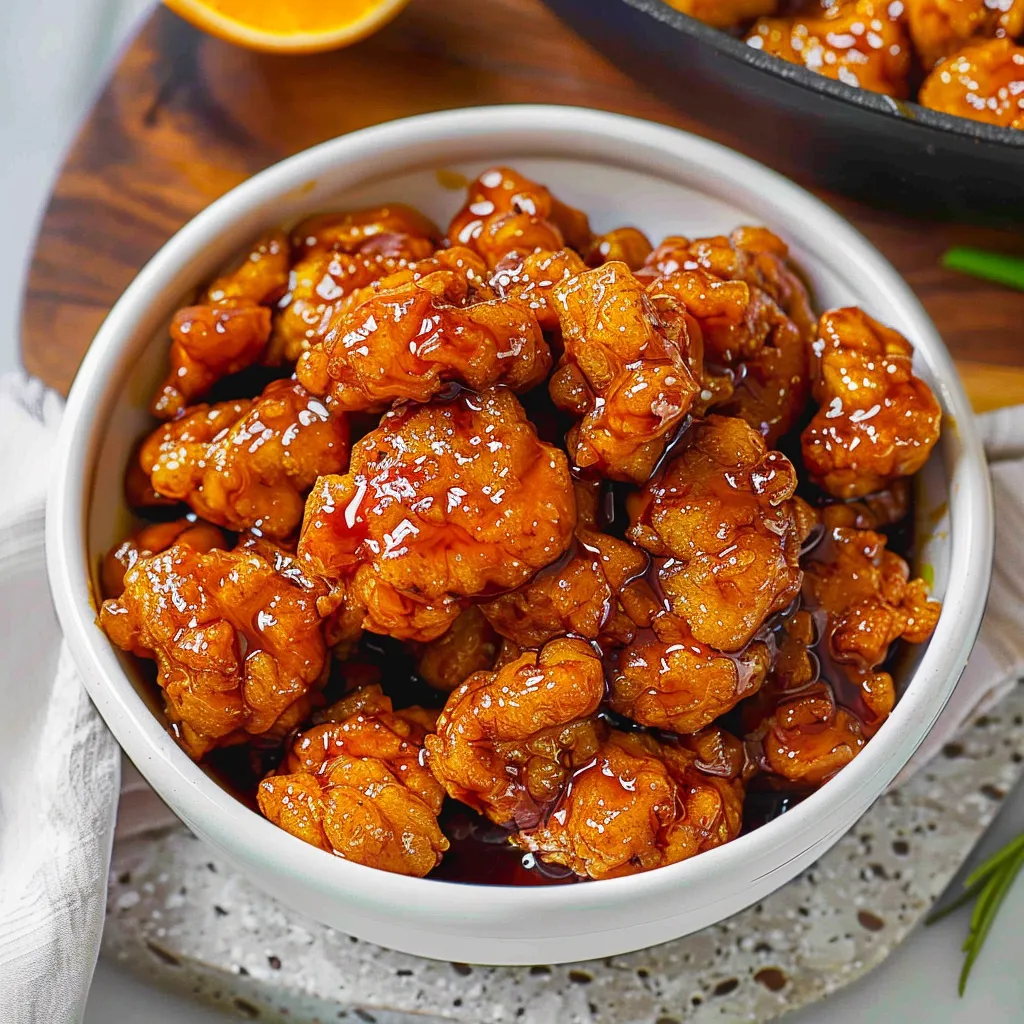 3 Ingredient Orange Chicken