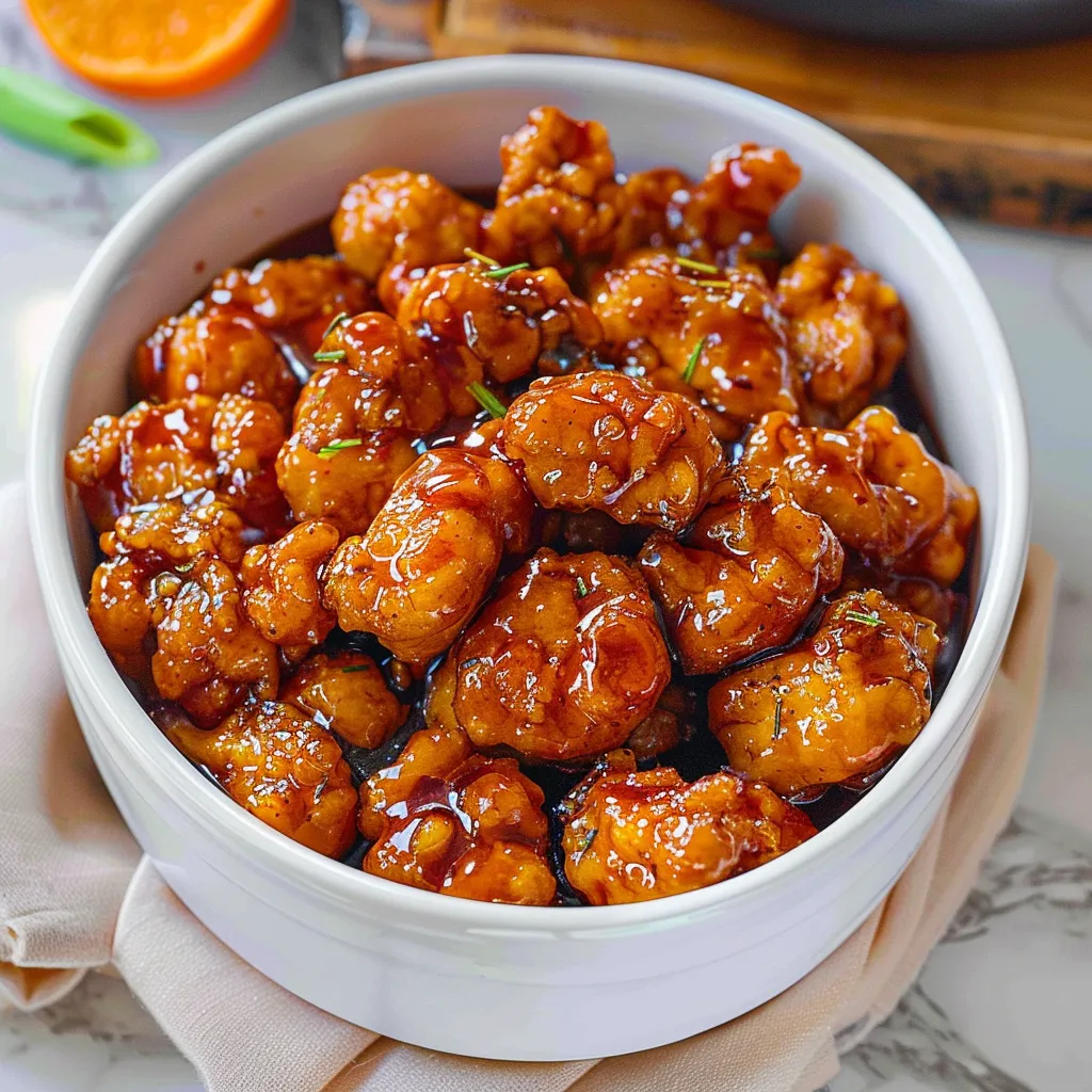 3 Ingredient Orange Chicken
