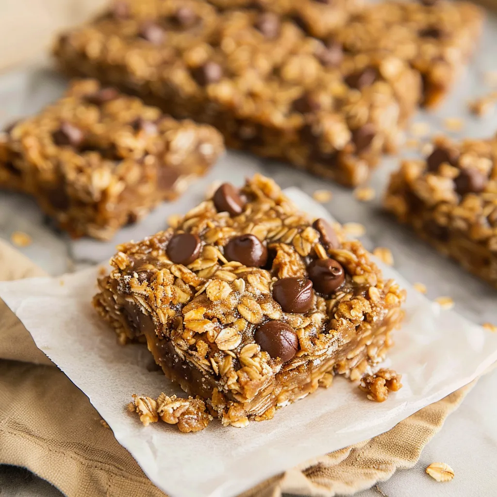 Banana Oatmeal Bars