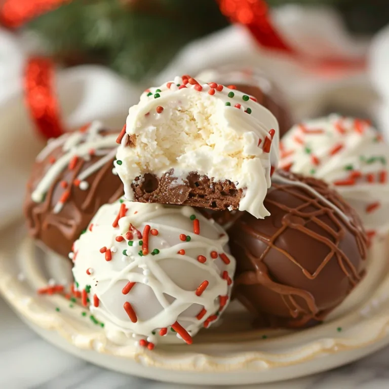 Christmas Cool Whip Truffles