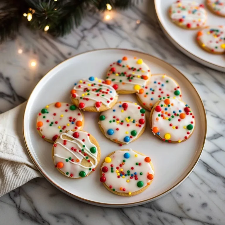 Christmas Lights Cookies