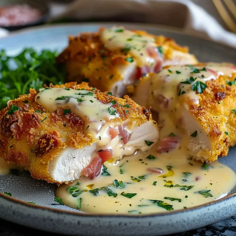 creamy chicken cordon bleu
