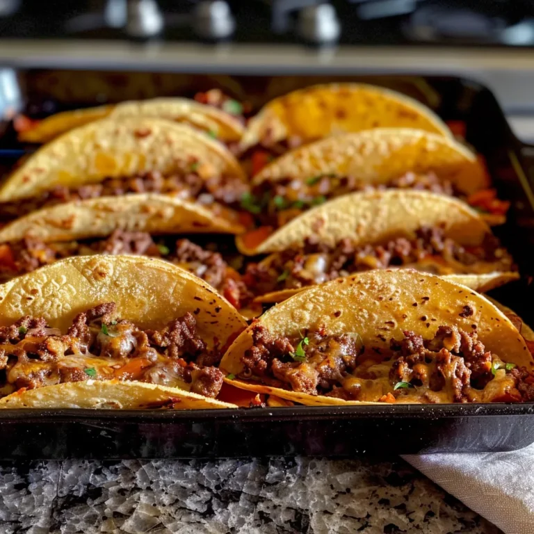 Crispy Baked Beef Tacos