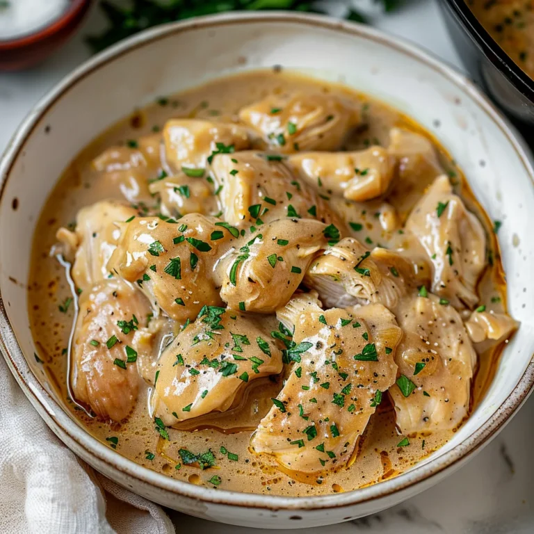 Crockpot Chicken and Gravy
