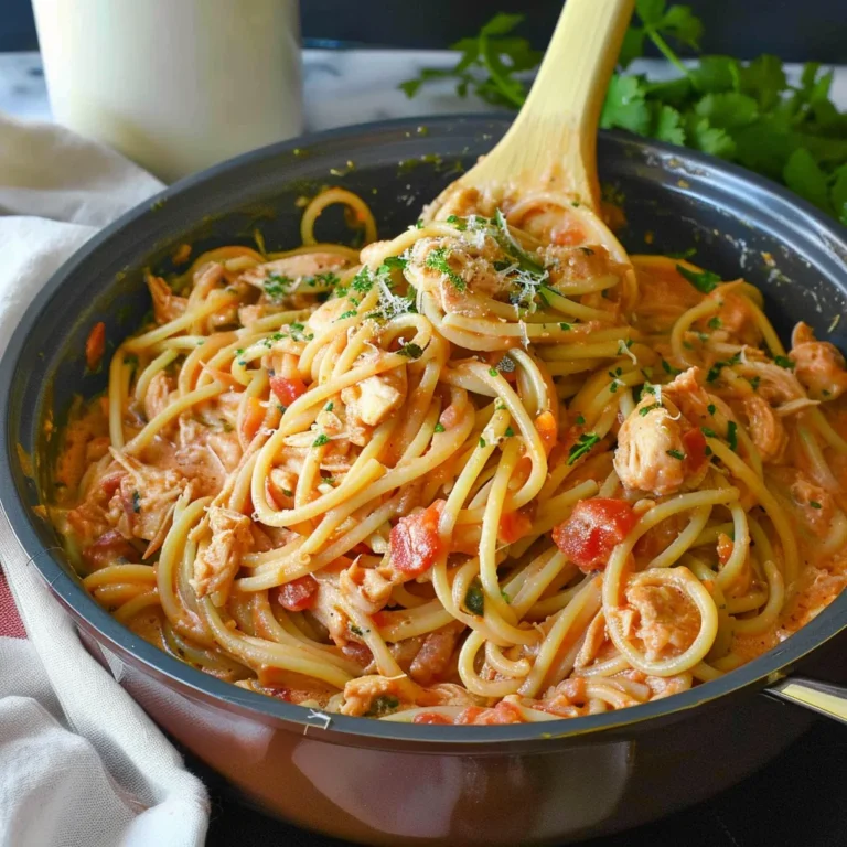 CrockPot Chicken Spaghetti