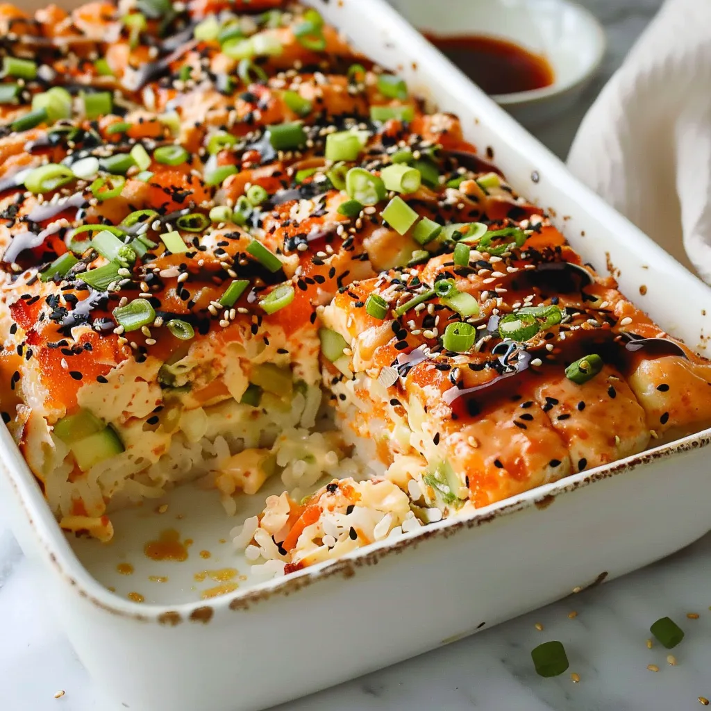 Easy Sushi Bake