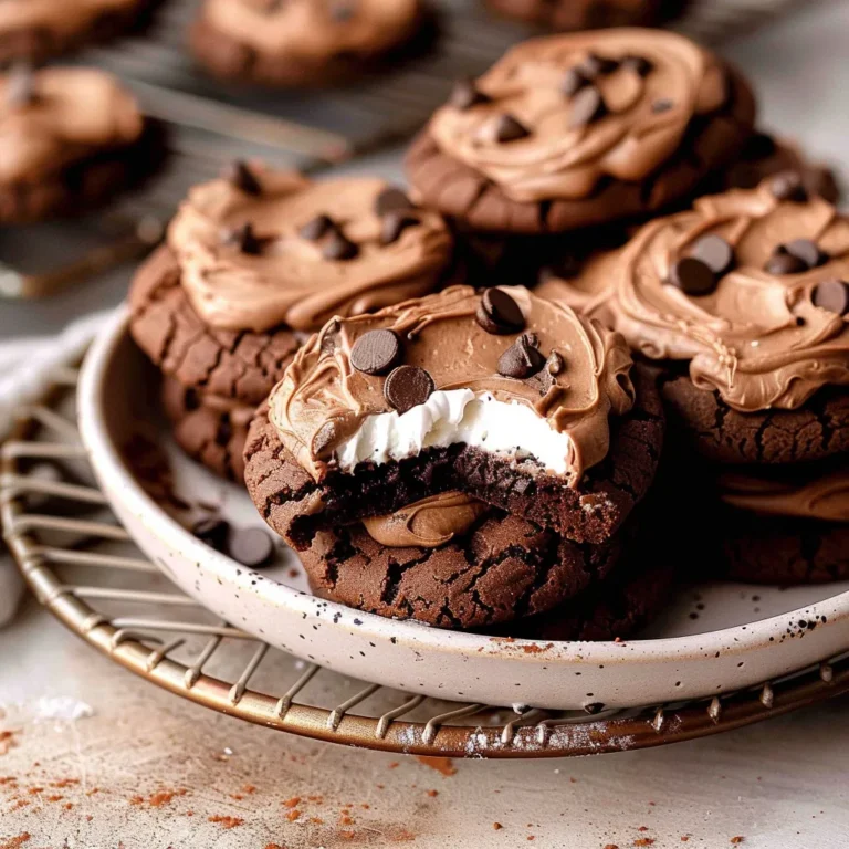 French Silk Pie Cookies