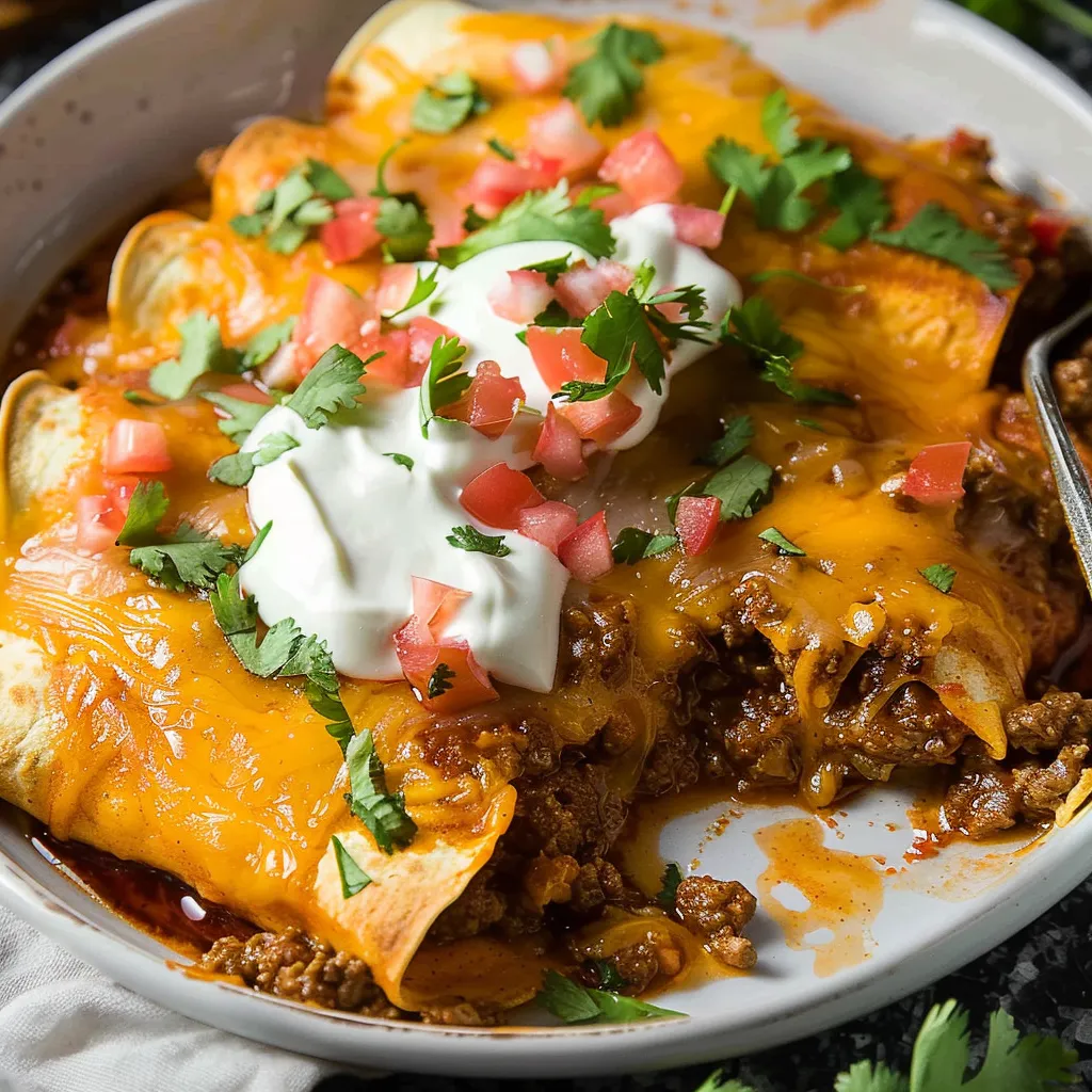 ground beef enchiladas