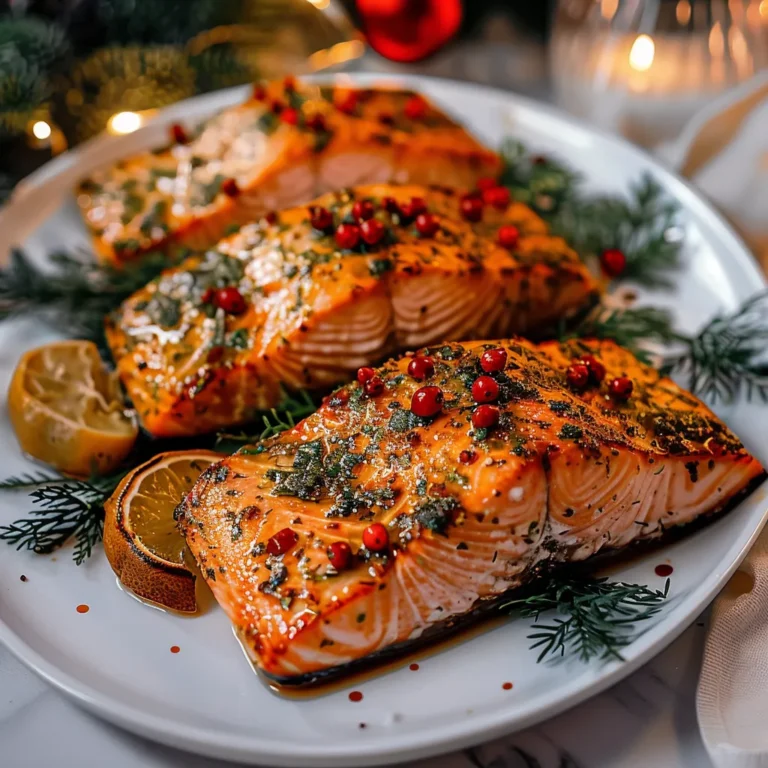 Herb-Crusted Christmas Salmon