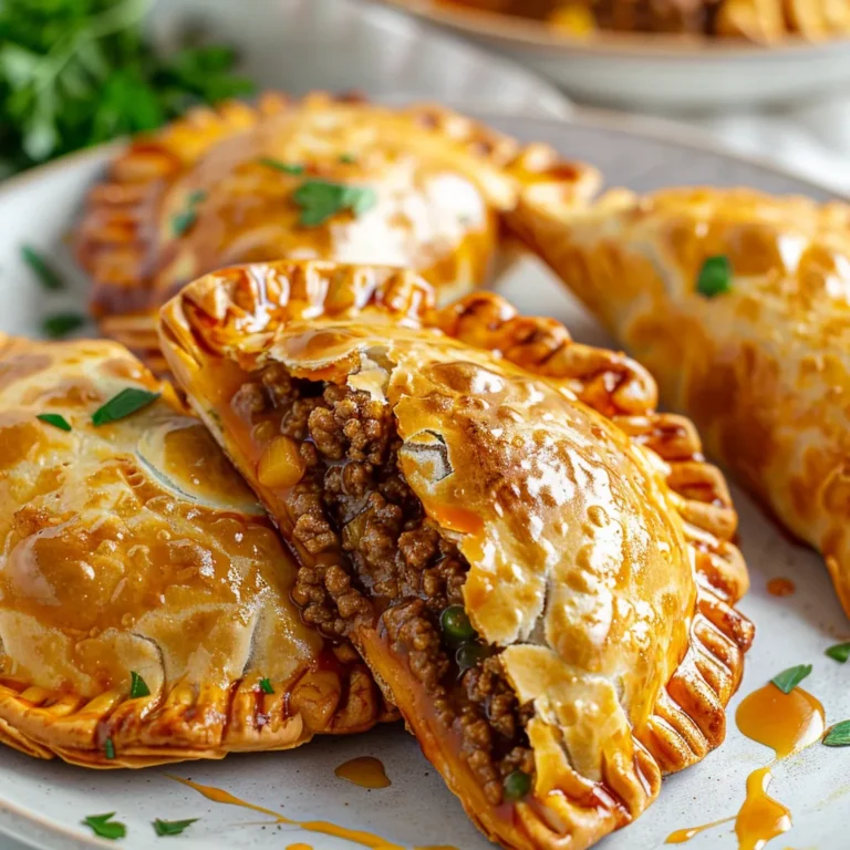Homemade Ground Beef Empanada