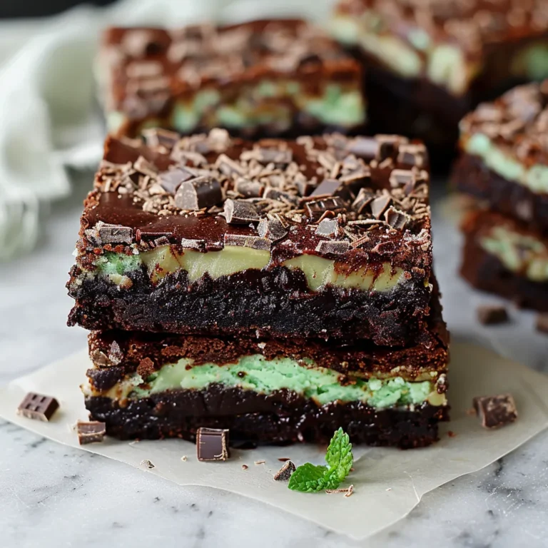 Mint Chocolate Brownies