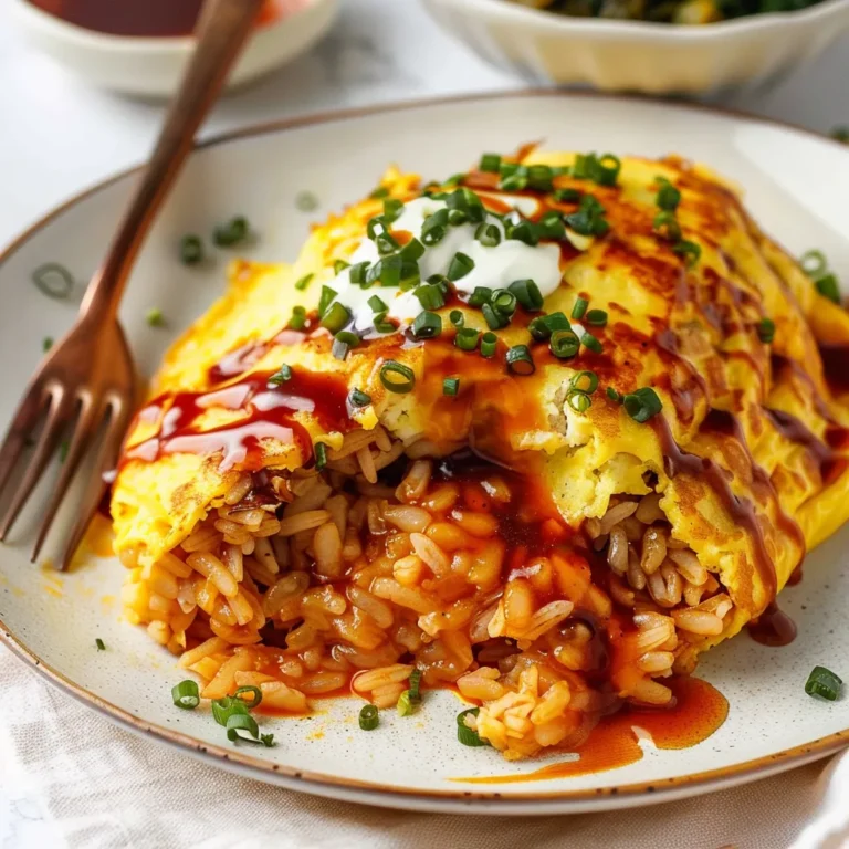Omurice (Japanese Rice Omelet)