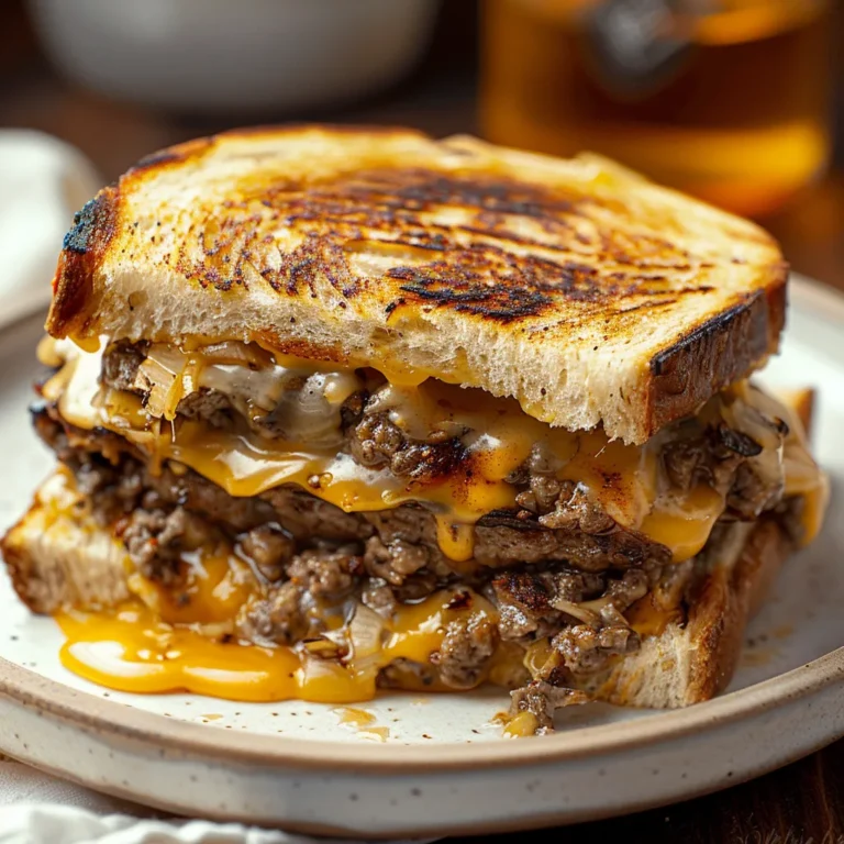 Patty Melt With Secret Sauce