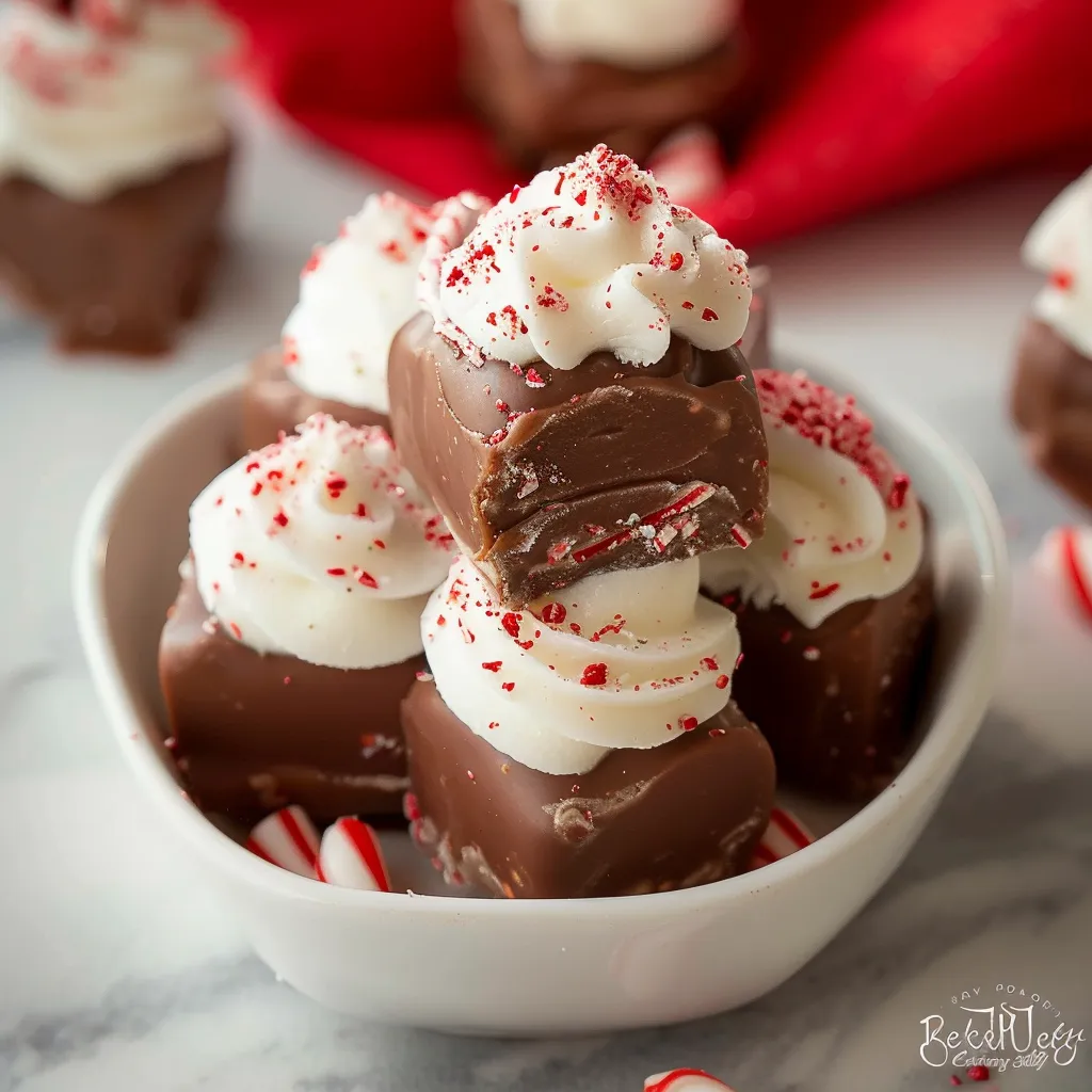 Peppermint Cool Whip candy