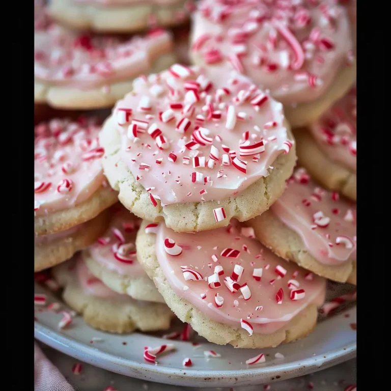 peppermint meltaway cookies