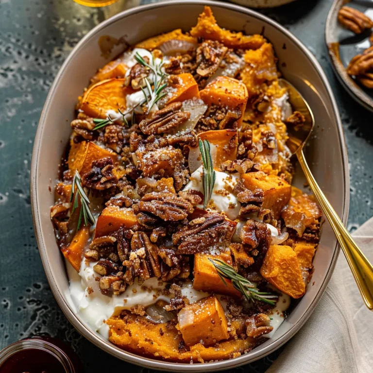Southern Maple Sweet Potato Casserole