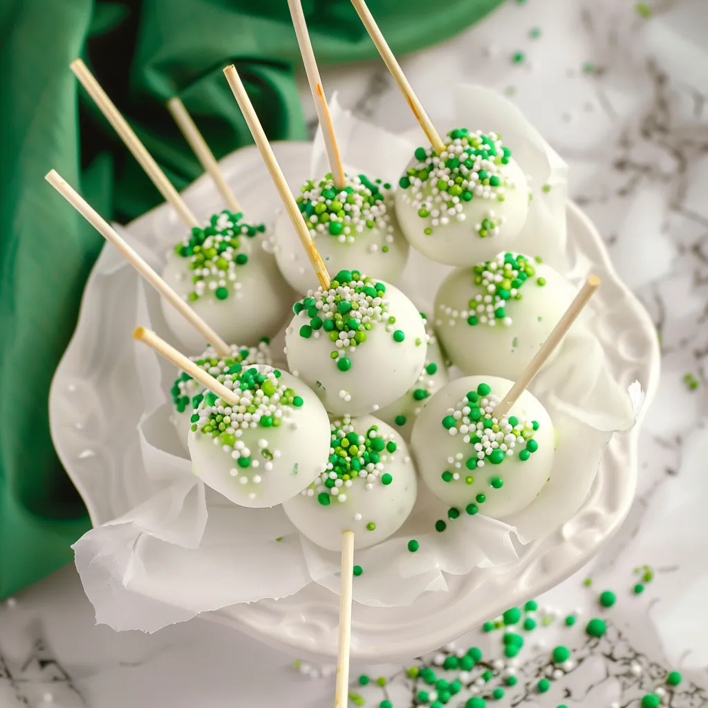 St. Patrick’s Day Cake Pops