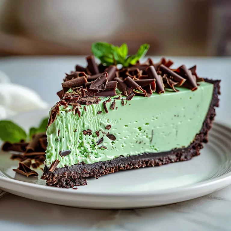 St. Patrick’s Day Mint Chocolate Cheesecake