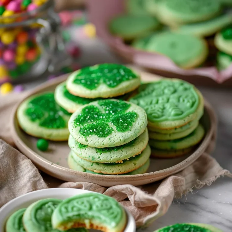 St. Patrick's Day Sugar Cookies