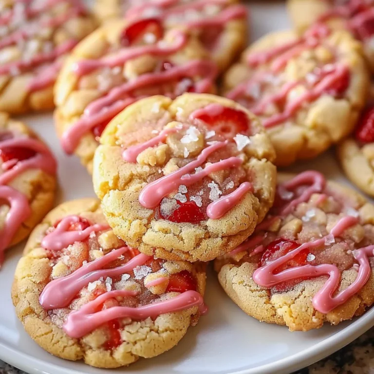 Strawberry Crunch Cookies