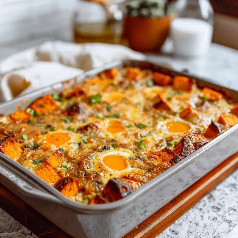 Sweet Potato Egg Casserole