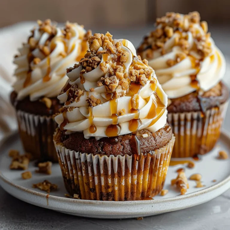 Toffee Crunch Cupcakes